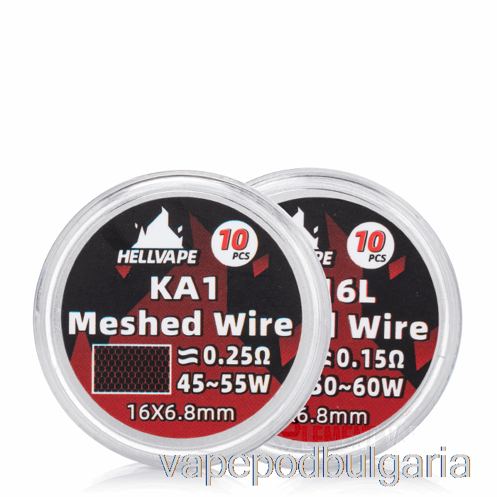 Vape 10000 Дръпки Hellvape Dead Rabbit M Meshed Wire 0.25ohm Meshed Wire Sheets